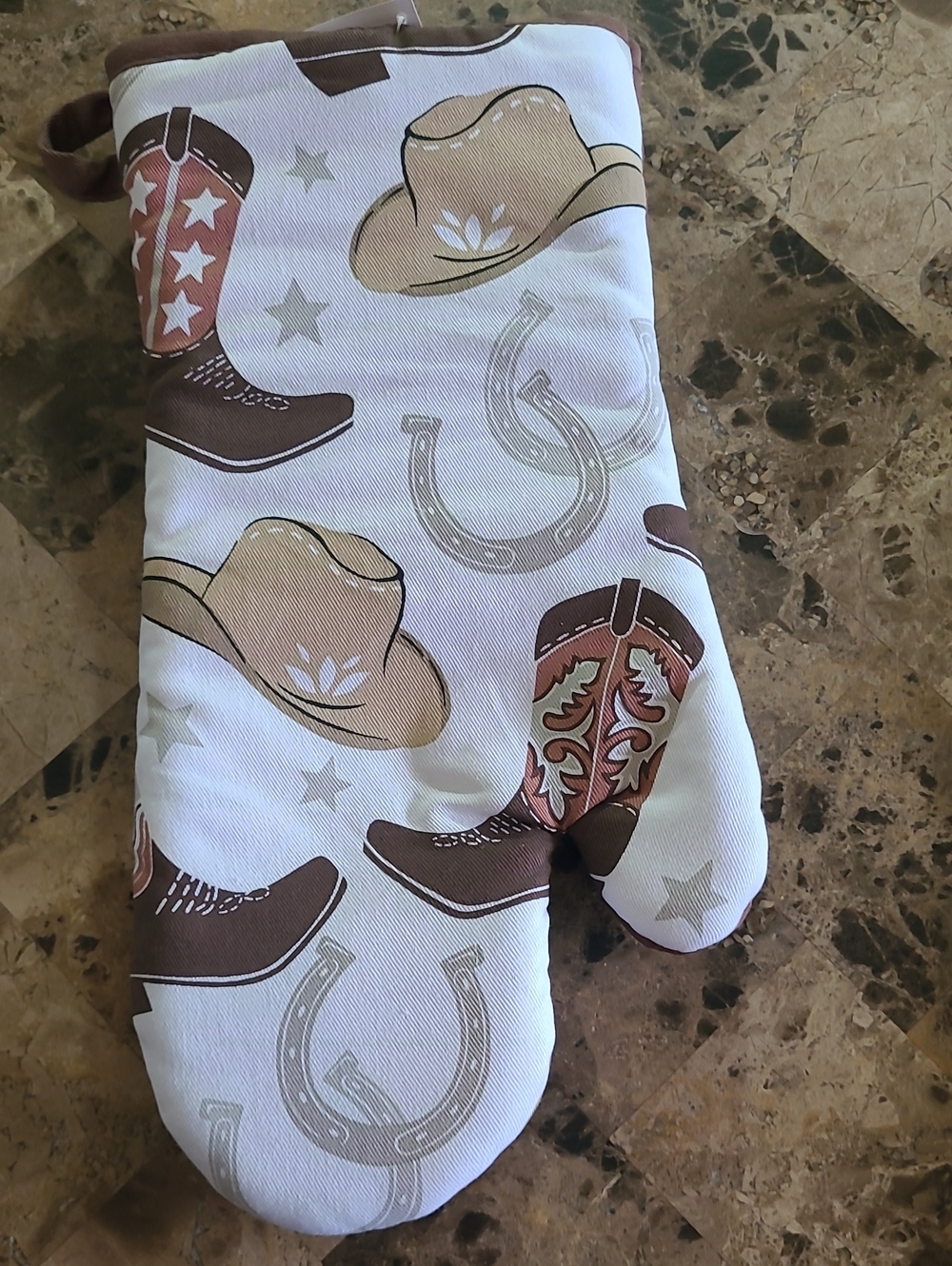 Cowboy Boots And Hat ,hores Shose Oven Mitten( 2 Rt hand)